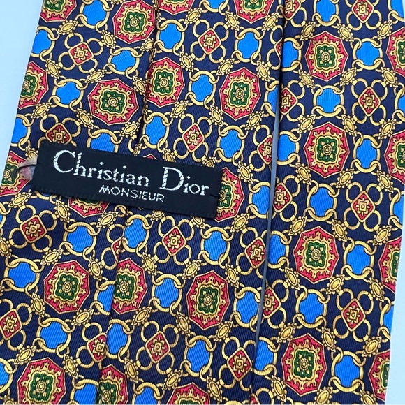 Christian Dior Monsieur Silk Neck Tie - Picture 2 of 5